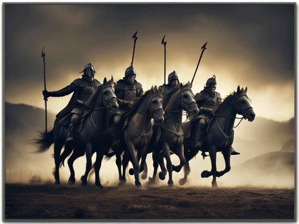 Les quatre cavaliers de l’apocalypse, un Roman de Vicente&nbsp;Blasco-Ibañez